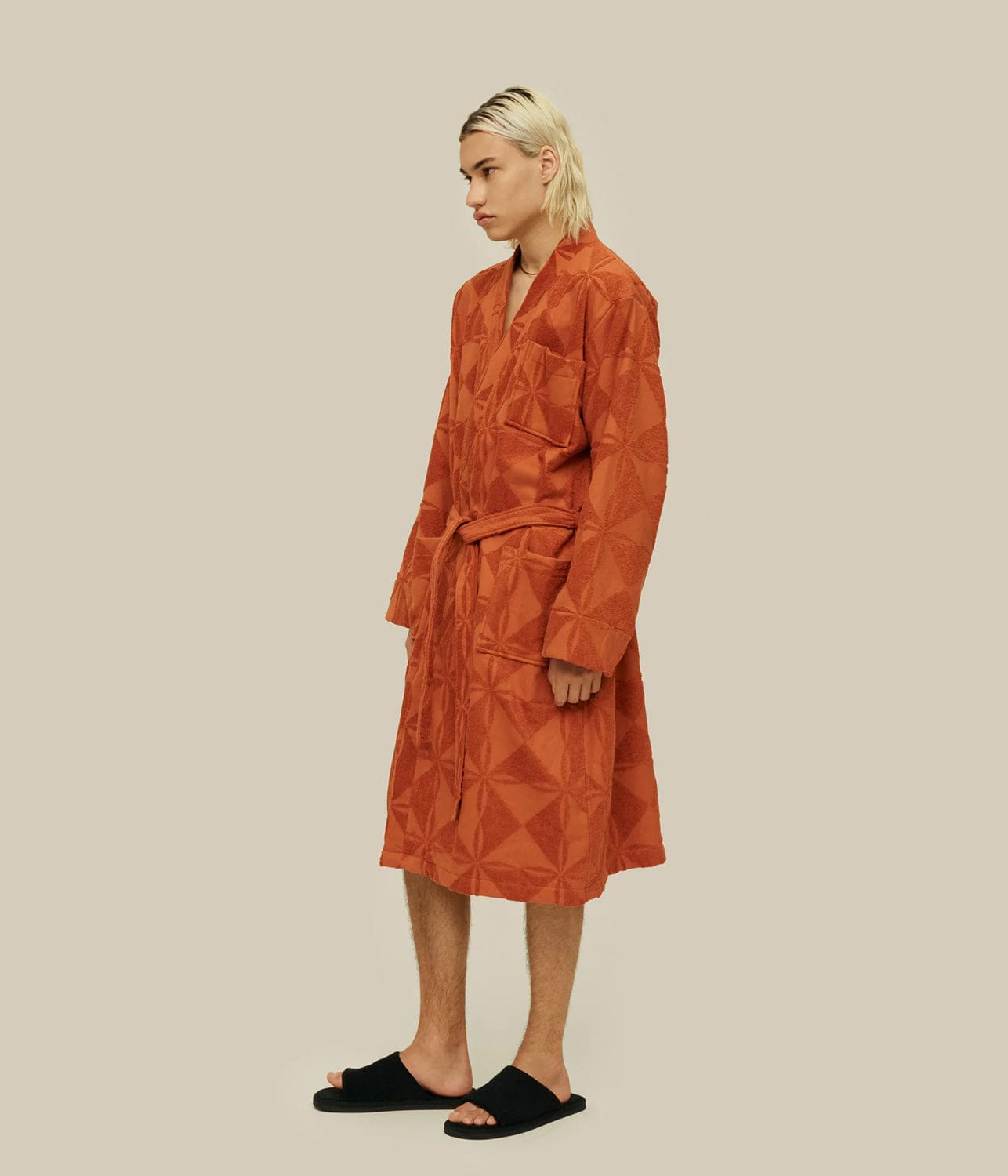 PLATEAU ROBE- TERRACOTTA | OAS COMPANY |  OAS COMPANY PLATEAU ROBE- TERRACOTTA