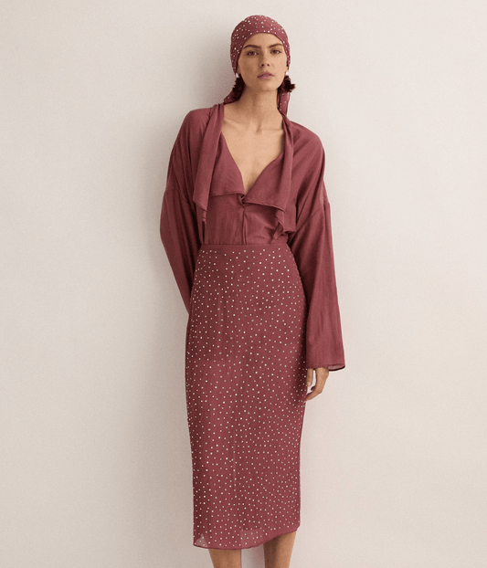 QUINN BLOUSE | PLUM | SJC MADE FOR TRAVEL SJC MADE FOR TRAVEL QUINN BLOUSE | PLUM