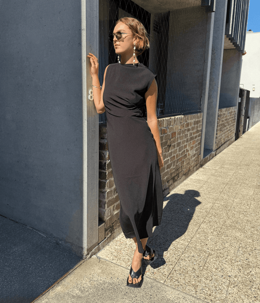 RAEF MIDI DRESS | ONE OF OTHERS  ONE OF OTHERS RAEF MIDI DRESS