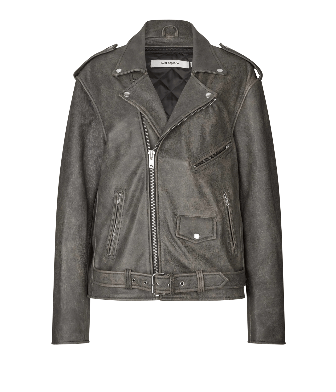 READY LEATHER BIKER | OVAL SQUARE OVAL SQUARE READY LEATHER BIKER