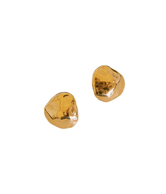 RELEASED FROM LOVE OVERSIZED STUDS 01 - GOLD