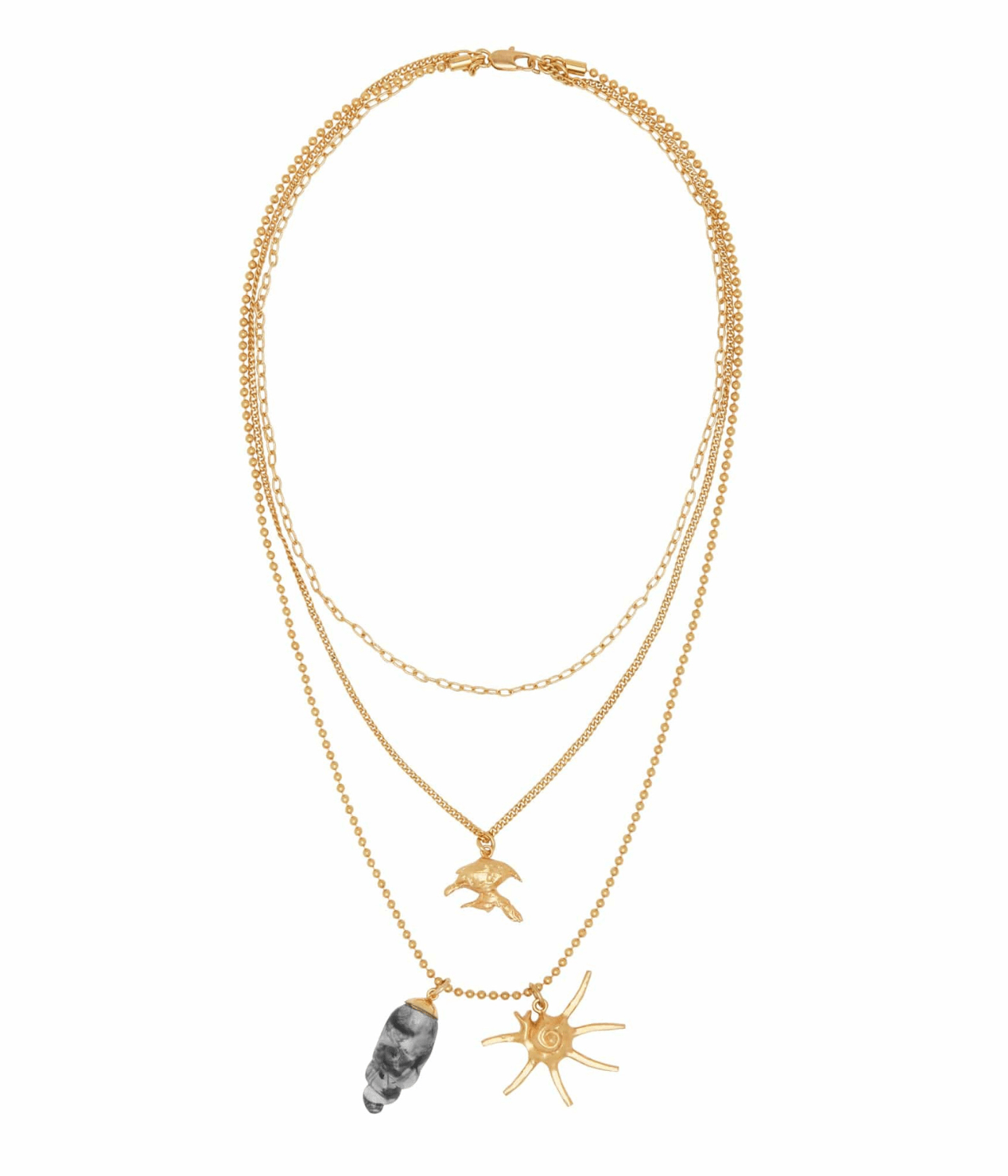 REVERIE CHAIN CHARM NECKLACE | ALEMAIS ALEMAIS REVERIE CHAIN CHARM NECKLACE
