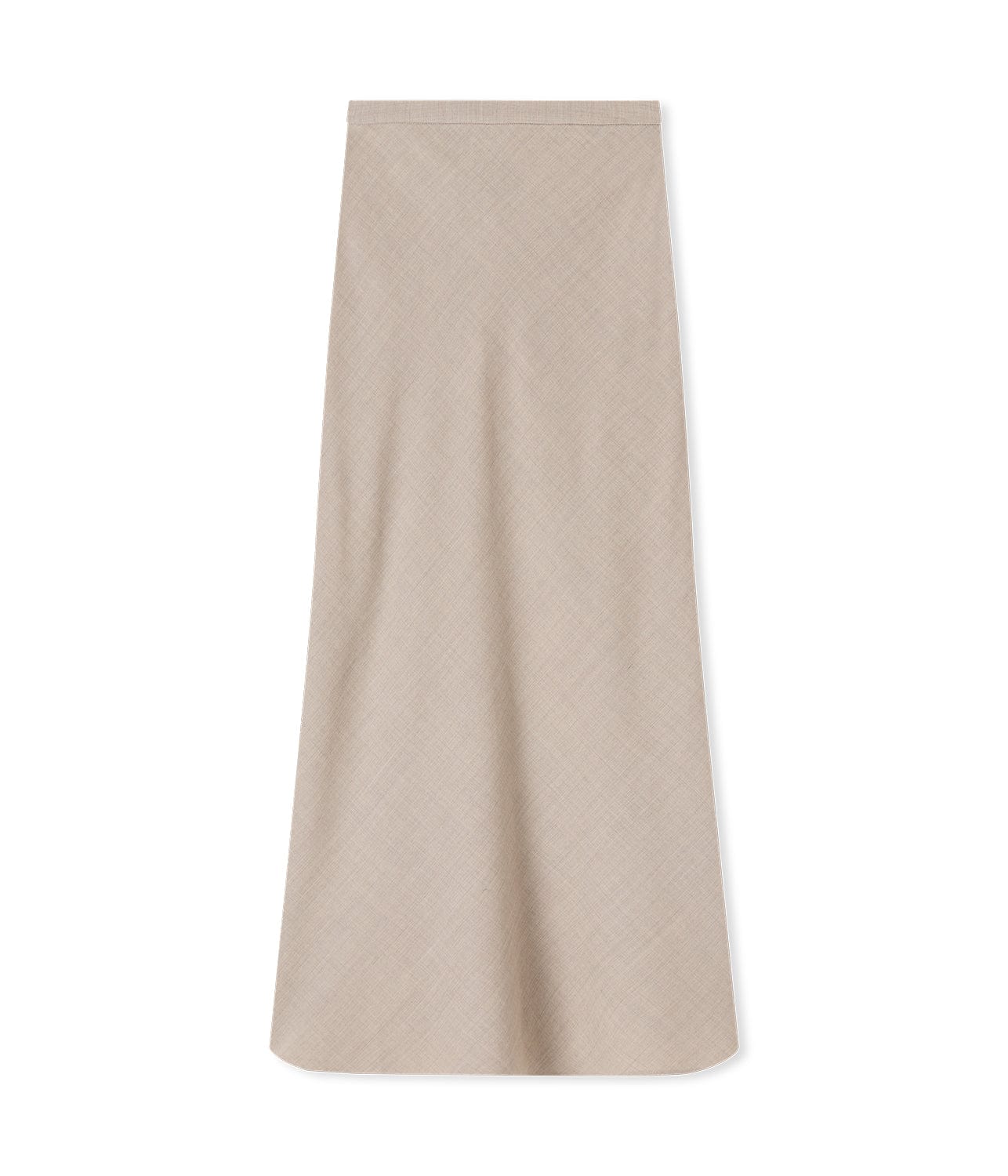 RIVA BIAS SKIRT- ALMOND | A.EMERY | A.EMERY RIVA BIAS SKIRT- ALMOND