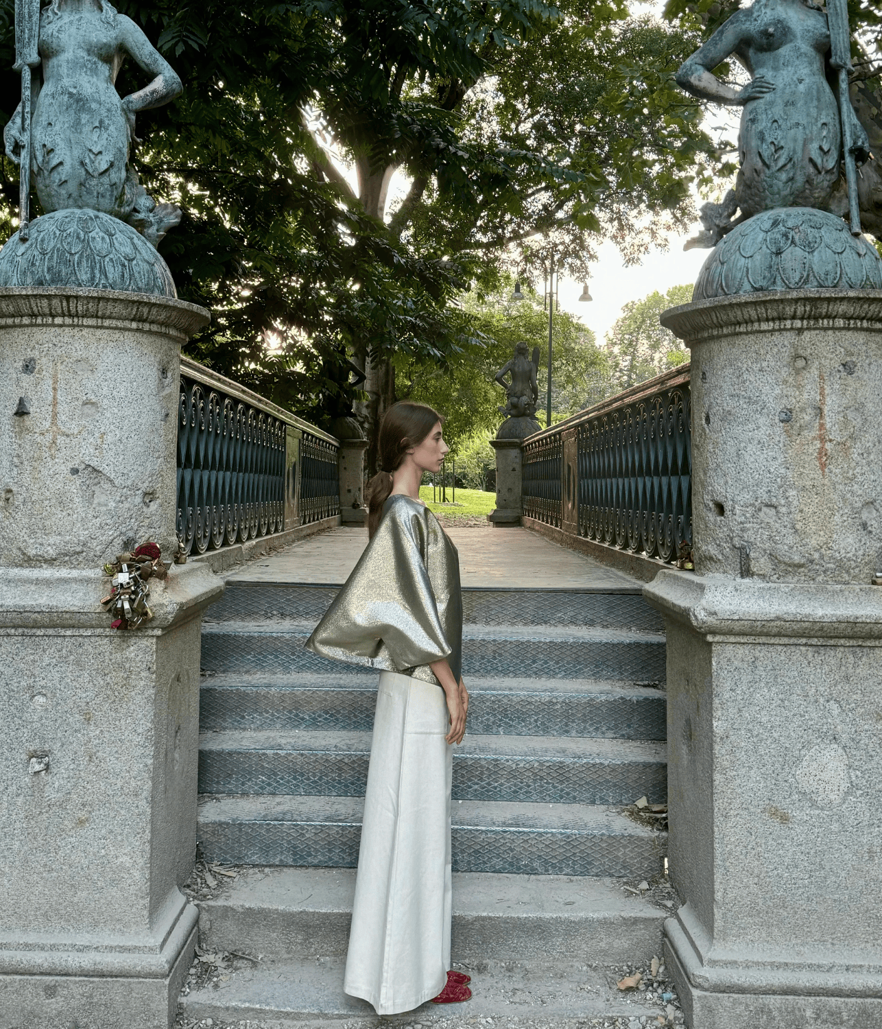 ROSSINI PANT- ECRU | ARTCLUB |  ARTCLUB BY HEIDI MIDDLETON ROSSINI PANT | CREME FRAICHE