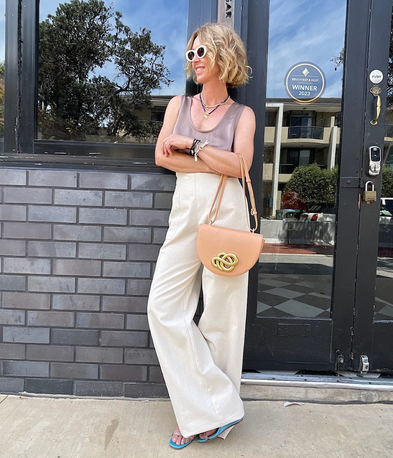 ROSSINI PANT- ECRU | ARTCLUB |  ARTCLUB BY HEIDI MIDDLETON ROSSINI PANT- ECRU