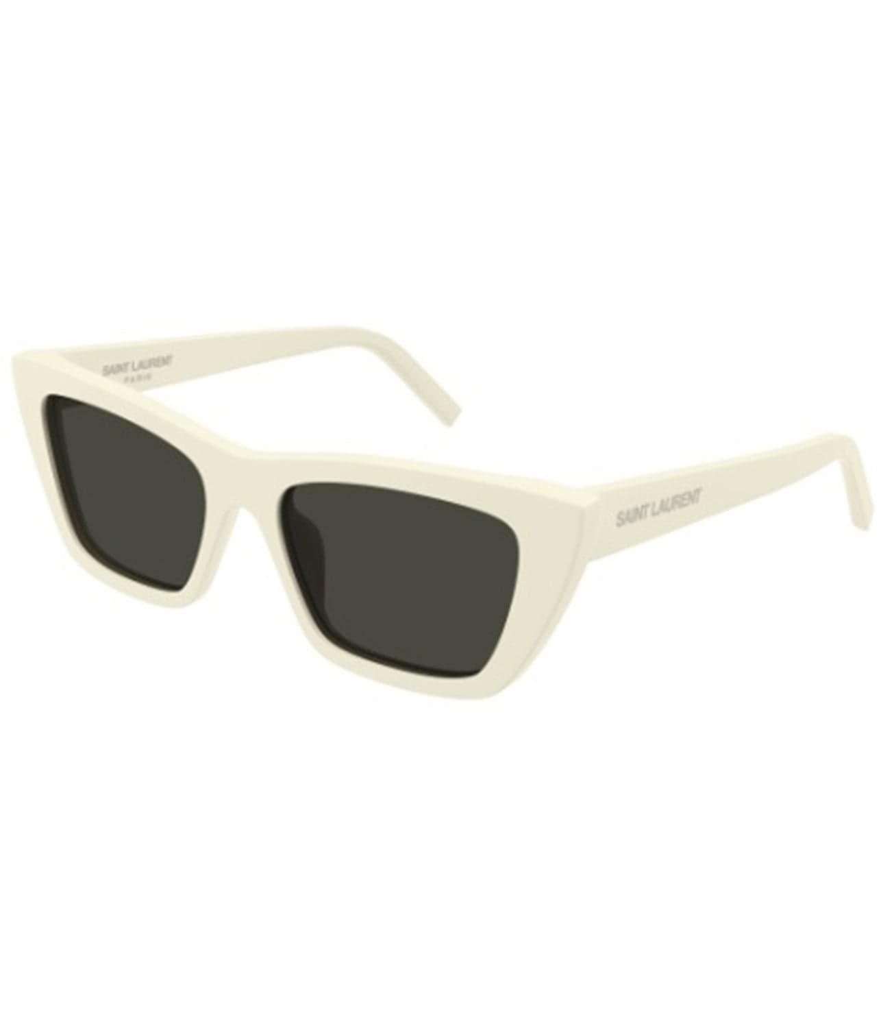 SAINT LAURENT ACETATE IVORY SUNGLASSES- SL276MICA056