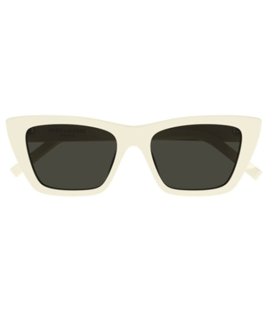 SAINT LAURENT ACETATE IVORY SUNGLASSES- SL276MICA056