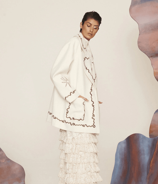 SAMMY EMBROIDERED JACKET | ALEMAIS ALEMAIS SAMMY EMBROIDERED JACKET