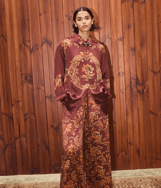 SERAPHINA SILK SHIRT | ALEMAIS ALEMAIS SERAPHINA SILK SHIRT