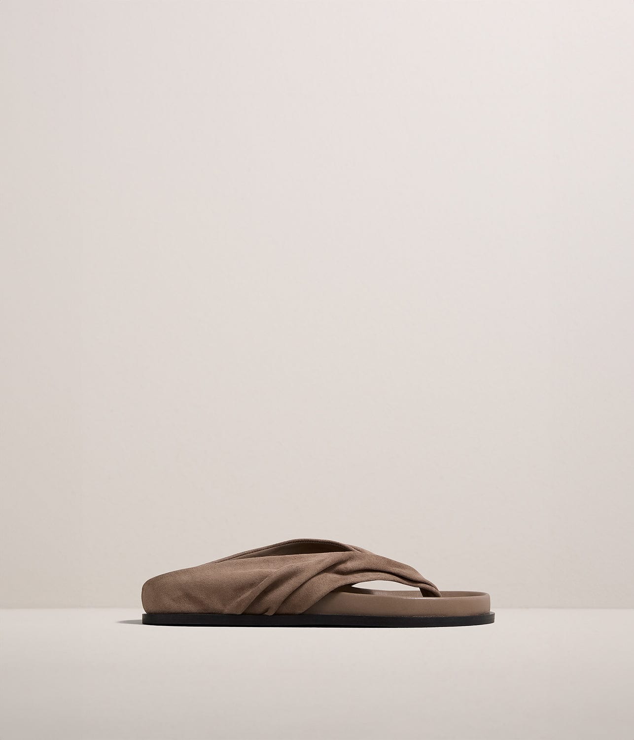 SHAW SANDAL- CARIBOU SUEDE | A.EMERY |  A.EMERY SHAW SANDAL- CARIBOU SUEDE