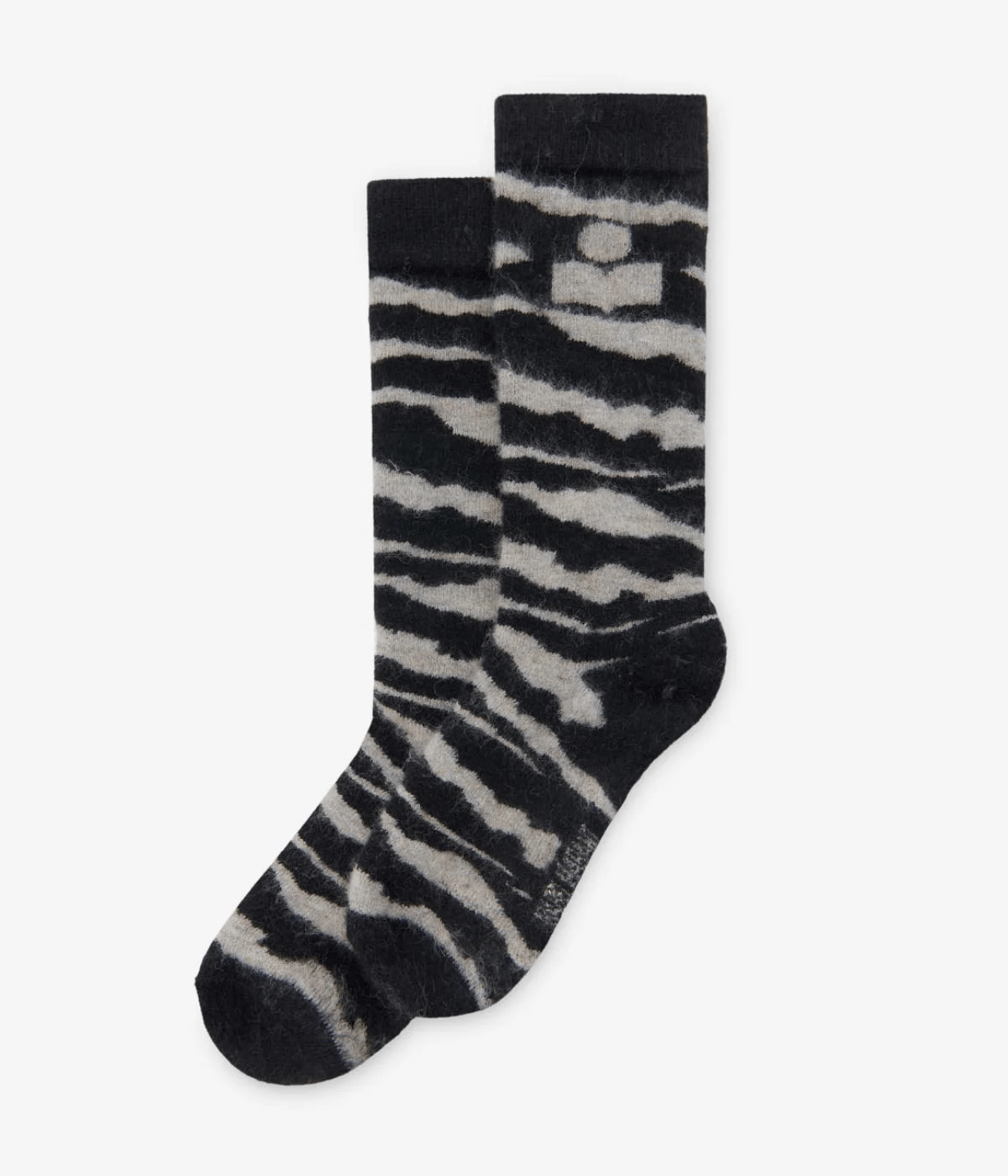 SHONA SOCKS- BLACK/BEIGE | ISABEL MARANT |  ISABEL MARANT SHONA SOCKS- BLACK/BEIGE