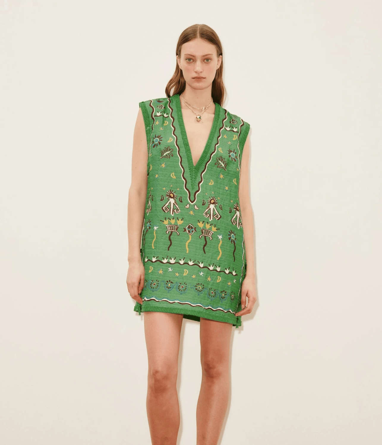 SUN DANCER MINI DRESS | ALEMAIS ALEMAIS SUN DANCER MINI DRESS