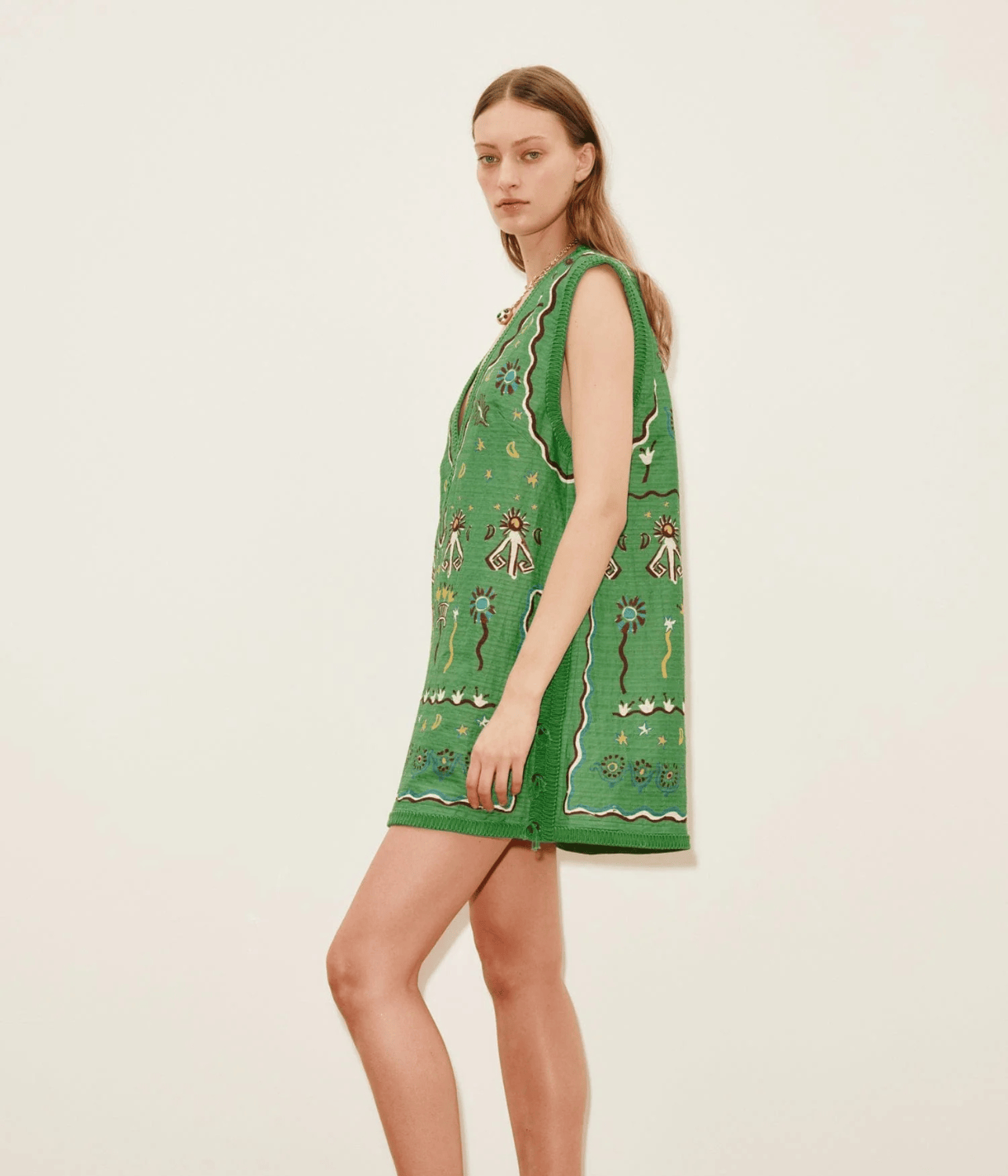 SUN DANCER MINI DRESS | ALEMAIS ALEMAIS SUN DANCER MINI DRESS