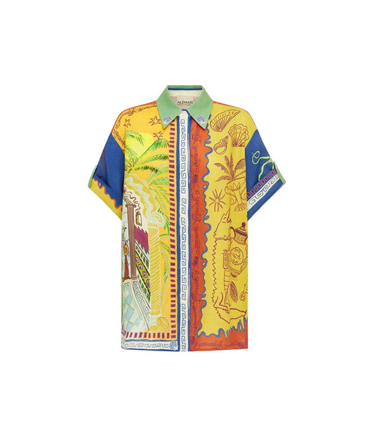 SURREALIST SUMMER SHIRT | ALEMAIS |  ALEMAIS SURREALIST SUMMER SHIRT