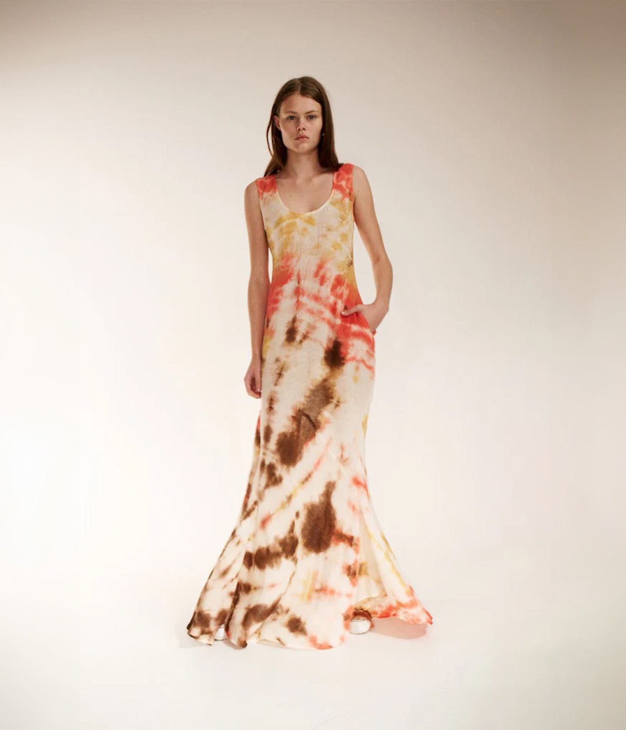 TANK GOWN- CITRINE | LUUDA |  LUUDA TANK GOWN- CITRINE