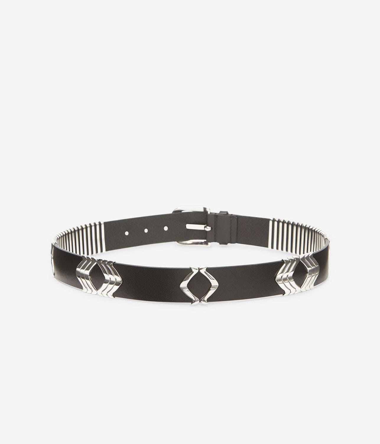 TEHORA BELT- BLACK/SILVER | ISABEL MARANT |  ISABEL MARANT TEHORA BELT- BLACK/SILVER