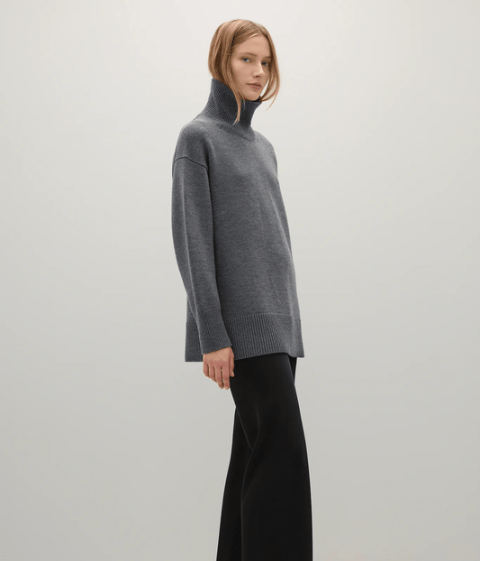 THE GIBSON FUNNEL KNIT | AEMERY  A.EMERY THE GIBSON FUNNEL KNIT