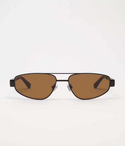  TITANIUM SILVER SUNGLASSES | EDERA  | BLACK TOFFEE EDERA ANAIS TITANIUM BLACK TOFFEE