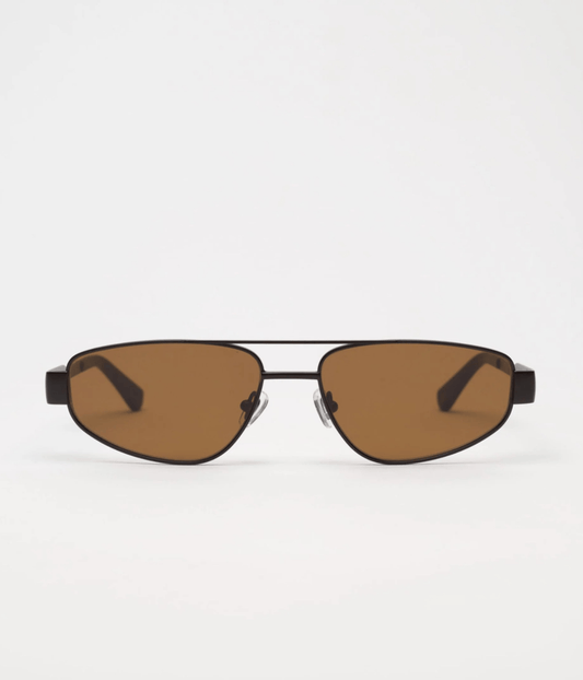  TITANIUM SILVER SUNGLASSES | EDERA  | BLACK TOFFEE EDERA ANAIS TITANIUM BLACK TOFFEE