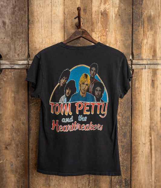 TOM PETTY AND THE HEARTBREAKERS- LONG AFTER DARK TEE | MADE WORN |  MADE WORN TOM PETTY- LONG AFTER DARK TEE