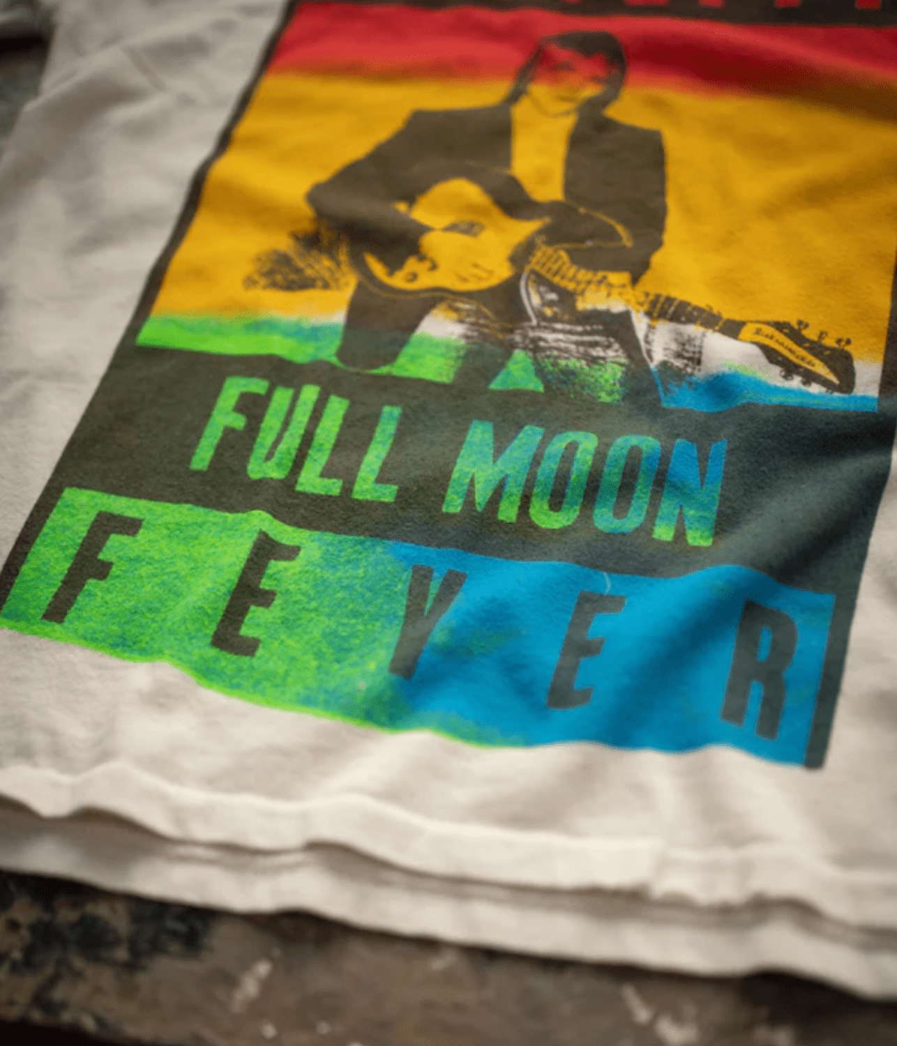 TOM PETTY TEE- VINTAGE WHITE | MADE WORN |  MADE WORN TOM PETTY TEE- VINTAGE WHITE