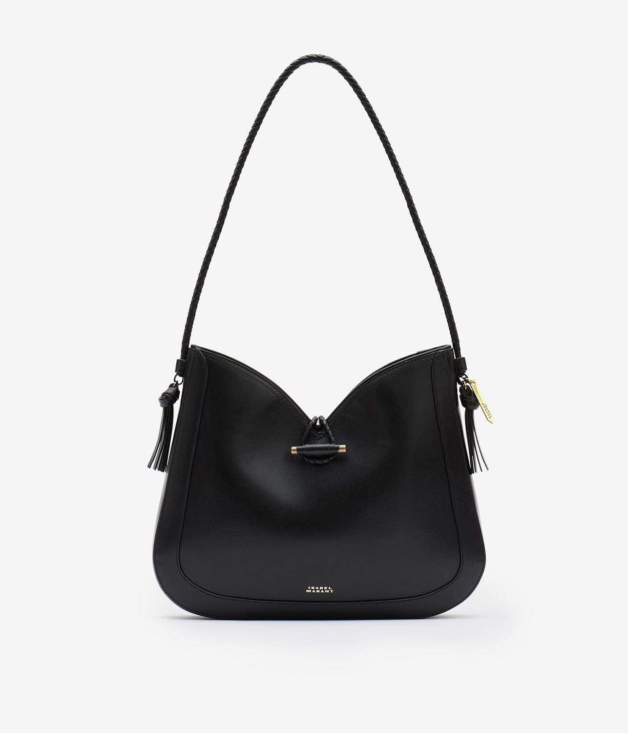 VIGO HOBO SHOULDER BAG- BLACK | ISABEL MARANT |  ISABEL MARANT VIGO HOBO SHOULDER BAG- BLACK