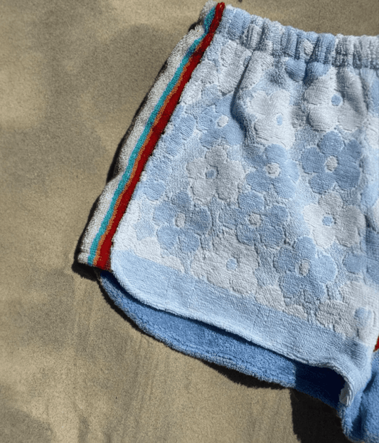 VINTAGE STRIPE SHORT BLUE | ORANA O.R.A.N.A. VINTAGE STRIPE SHORT BLUE
