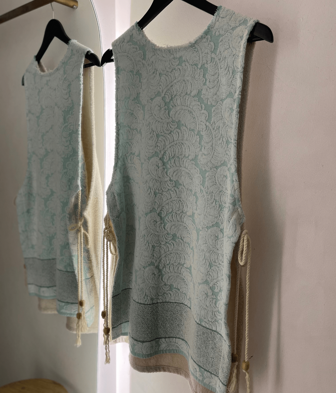 VINTAGE TIE DRESS MINT | ORANA O.R.A.N.A VINTAGE TIE DRESS MINT