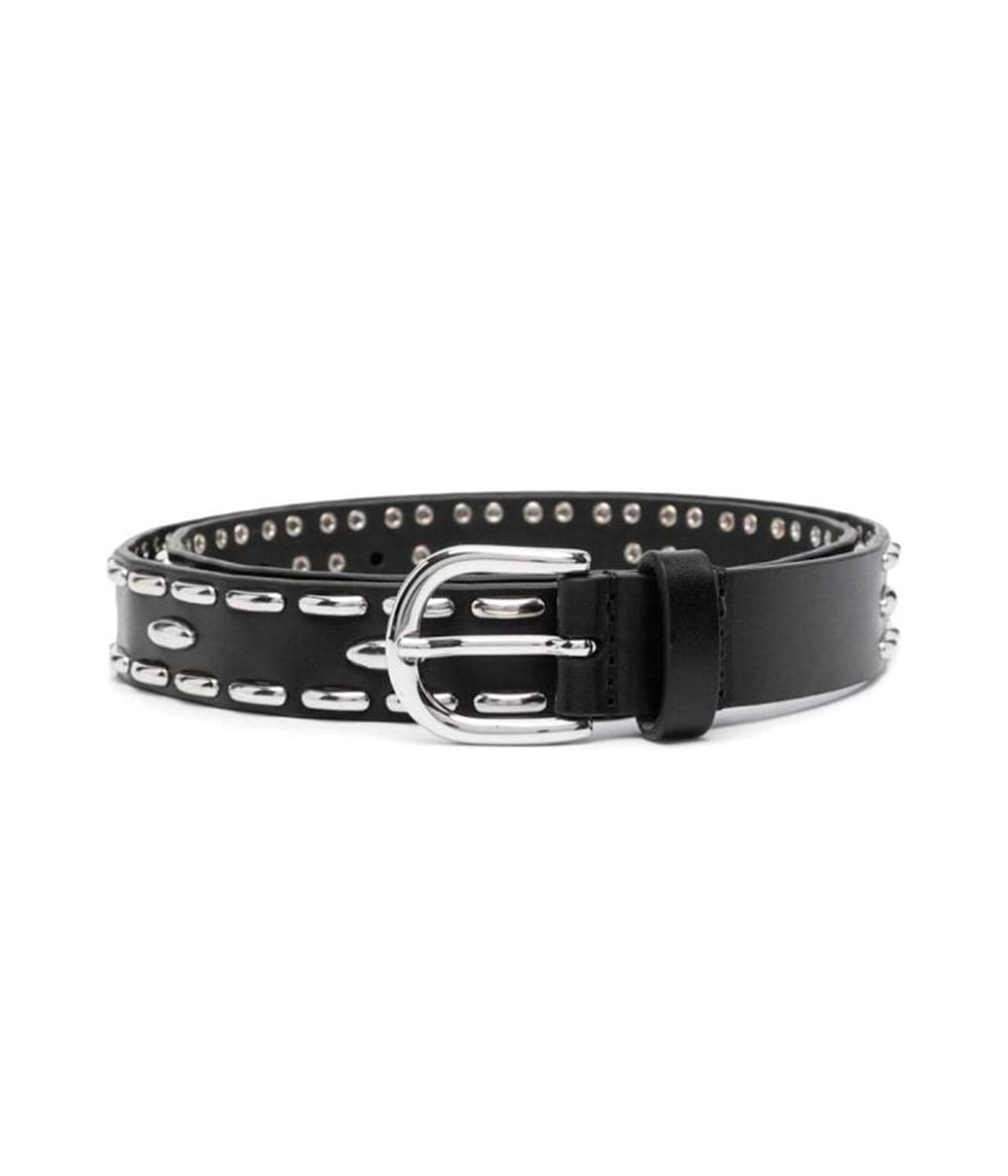 ZAP BELT-  BLACK/SILVER | ISABEL MARANT | ISABEL MARANT ZAP BELT-  BLACK/SILVER