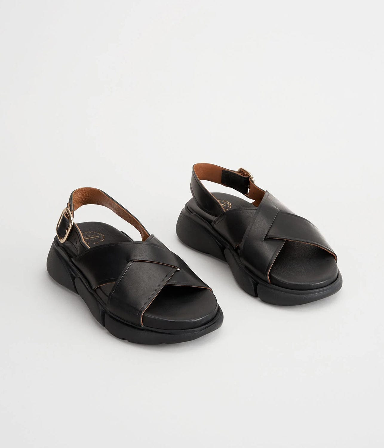 ATP ATELIER BARISCI SANDAL -BLACK VACCHETTA