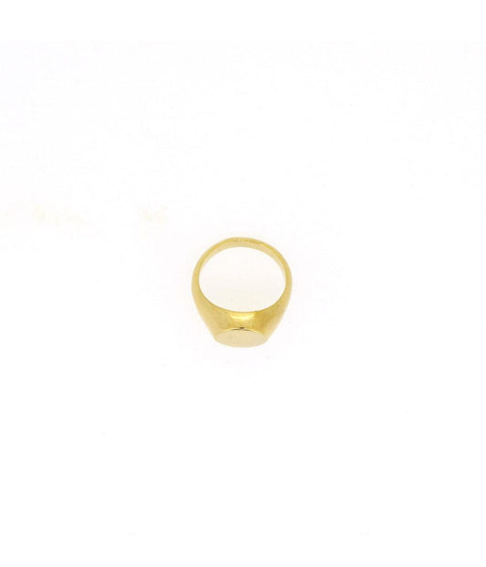 SMALL SIGNET RING - GOLD | HOLLY RYAN HOLLY RYAN SMALL SIGNET RING - GOLD