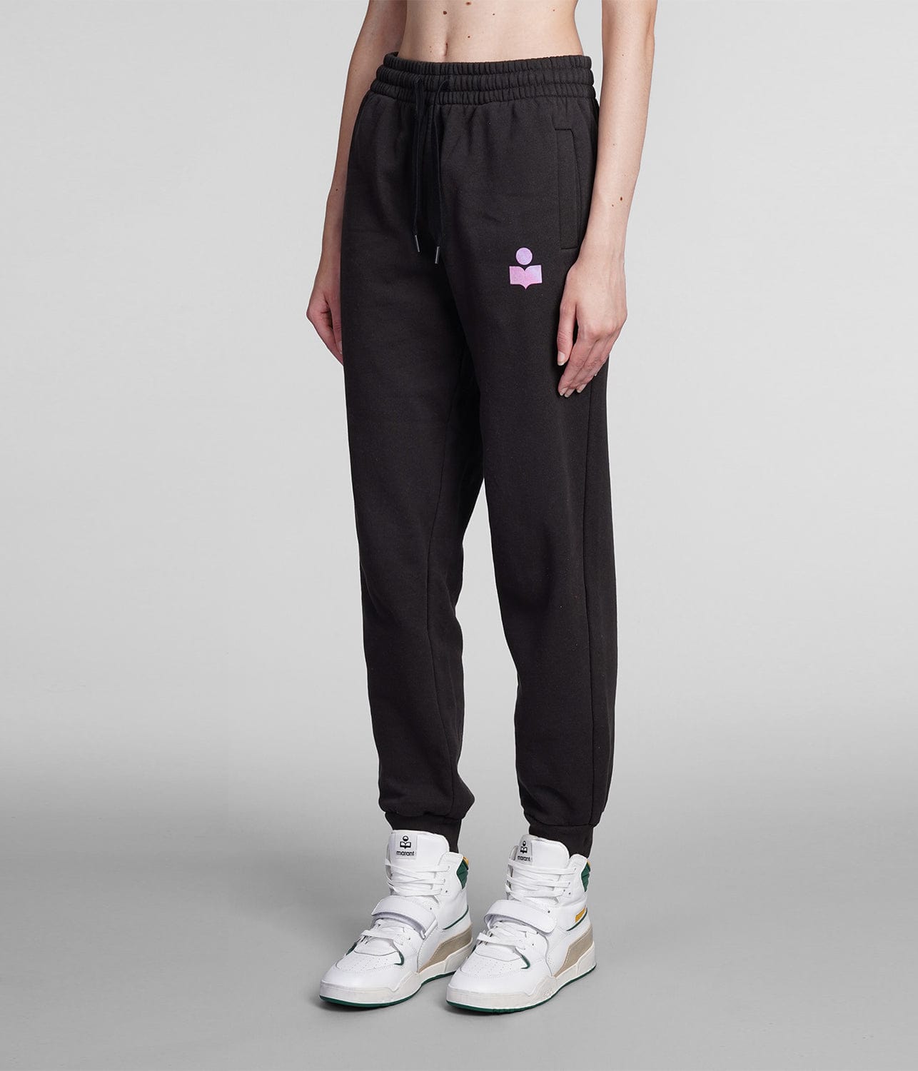 ISABEL MARANT MALONAE PANTS- FADED BLACK