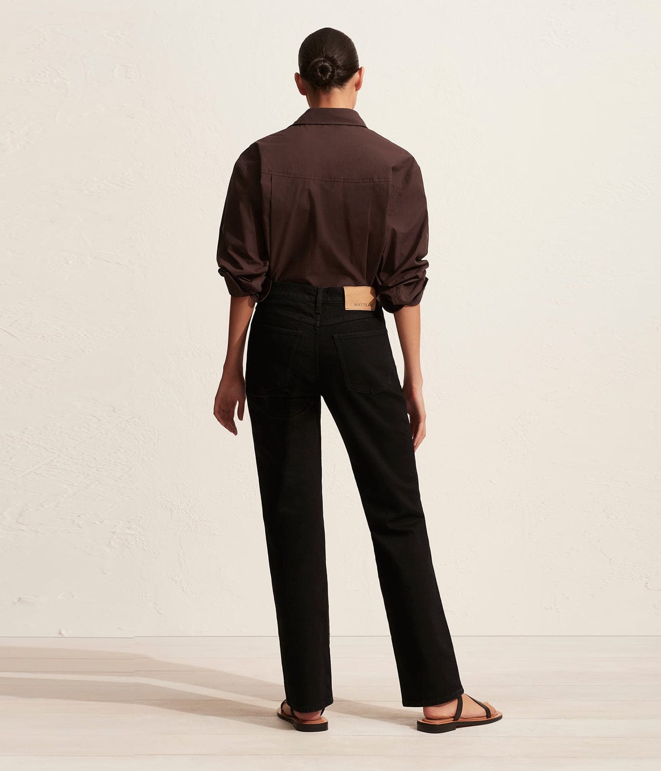 RELAXED SHIRT - CAROB | MATTEAU MATTEAU RELAXED SHIRT - CAROB