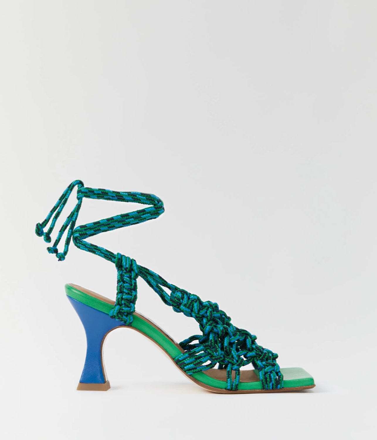 MIISTA STEPHANIE BLUE SANDALS