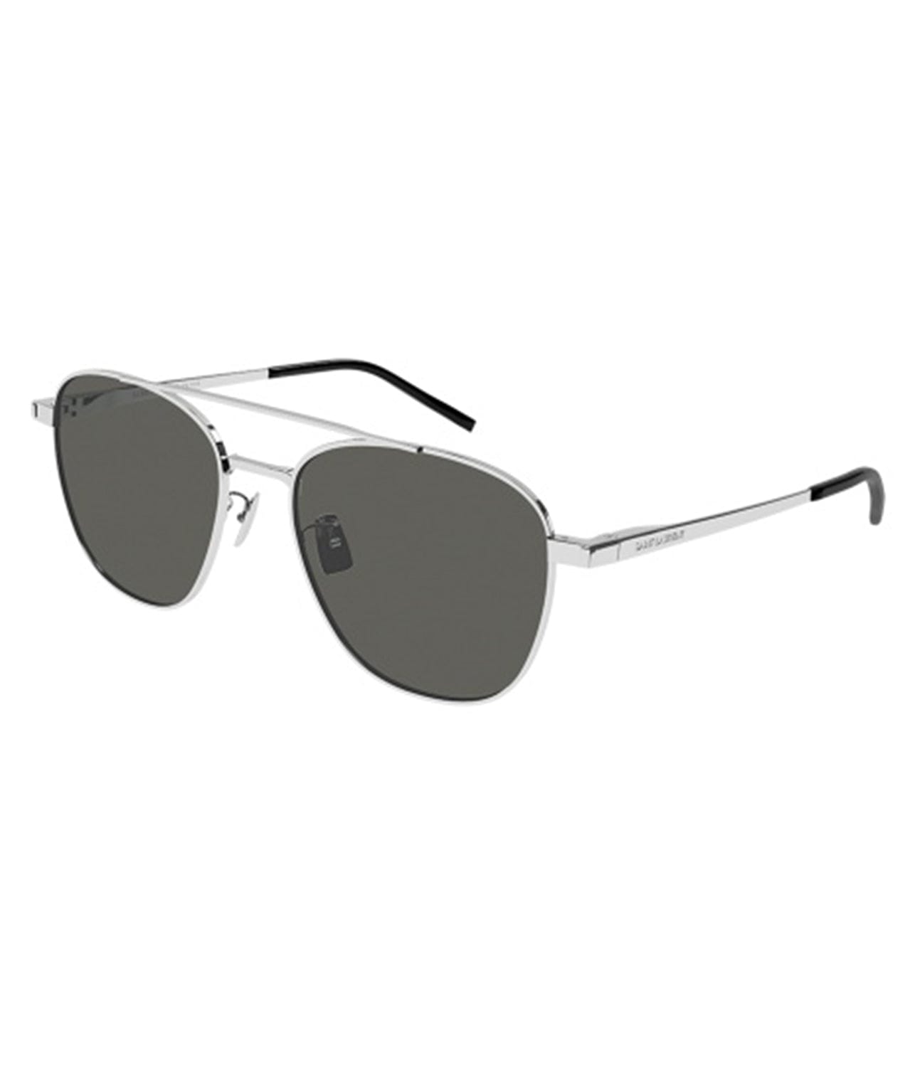 SL531002 SUNGLASSES- SILVER | SAINT LAURENT SAINT LAURENT SL531002 SUNGLASSES- SILVER